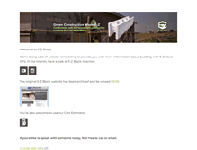 Tablet Screenshot of e-zblock.com